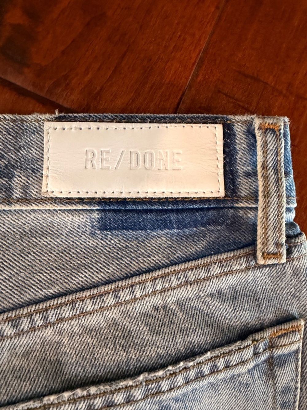 Re/Do 70's High rise Skinny Bootcut Model. - Picture 9 of 10